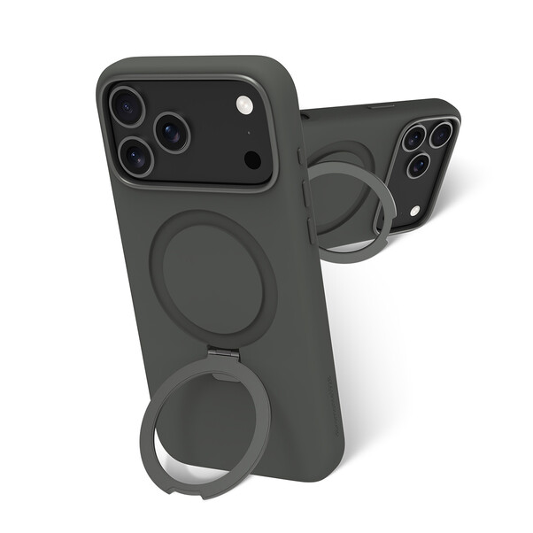 dbramante Roskilde ICON Case mit MagSafe Kick für iPhone 17 Pro Max, dunkelgrün