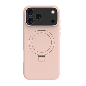 dbramante Roskilde ICON Case mit MagSafe Kick für iPhone 17 Pro Max, rosa