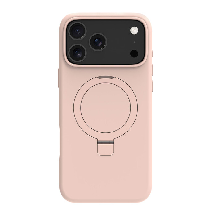 dbramante Roskilde ICON Case mit MagSafe Kick für iPhone 17 Pro Max, rosa