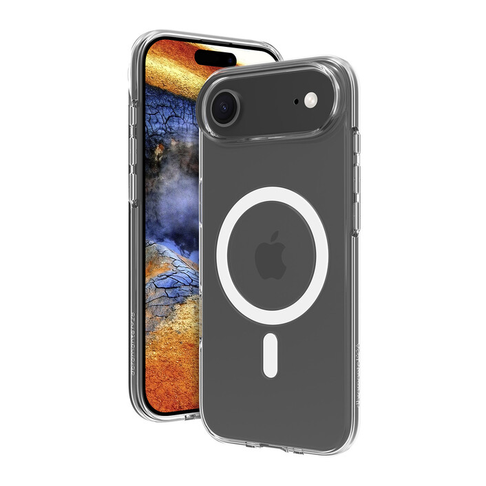 dbramante Greenland Pro Clear Case mit MagSafe für iPhone Air, transparent