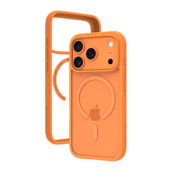 dbramante Grenen Case mit MagSafe für iPhone 17 Pro, orange