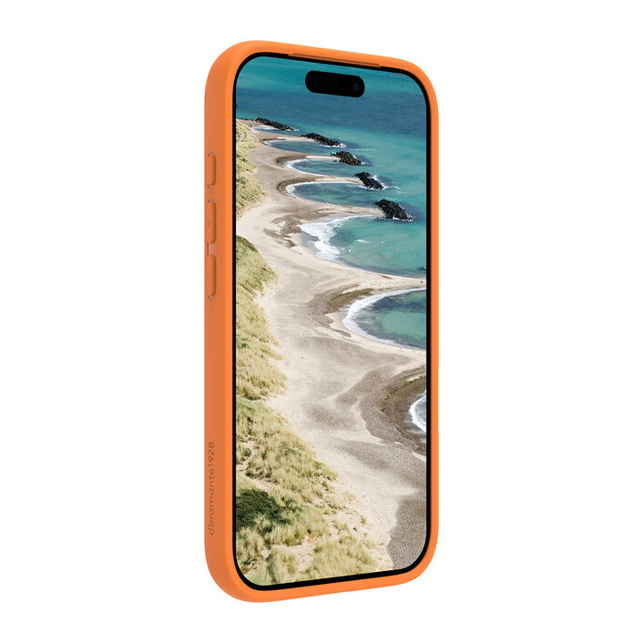 dbramante Grenen Case mit MagSafe für iPhone 17 Pro, orange