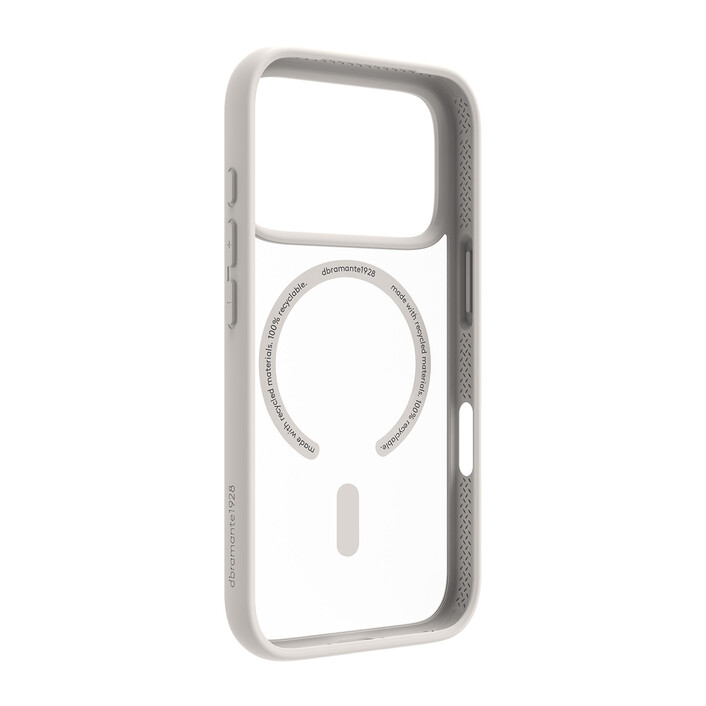 dbramante Grenen Case mit MagSafe für iPhone 17 Pro, weiss