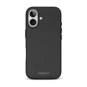 Vonmählen Kunstleder-Case für iPhone 17, schwarz