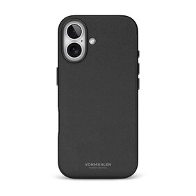 Vonmählen Kunstleder-Case für iPhone 17, schwarz