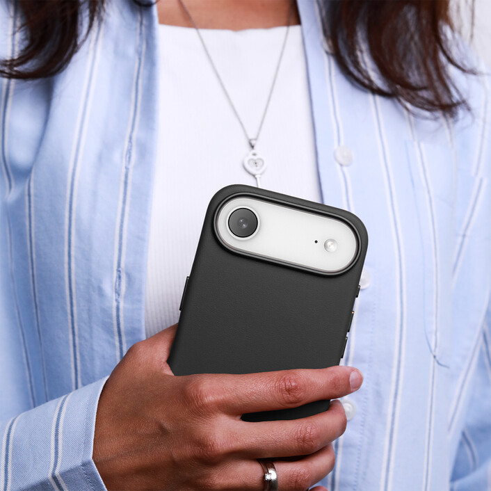 Vonmählen Kunstleder-Case für iPhone Air, schwarz