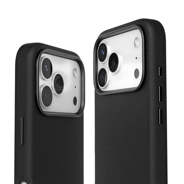 Vonmählen Kunstleder-Case für iPhone 17 Pro, schwarz