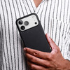 Vonmählen Kunstleder-Case für iPhone 17 Pro, schwarz