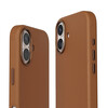Vonmählen Kunstleder-Case für iPhone 17, braun