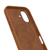 Vonmählen Kunstleder-Case für iPhone 17, braun