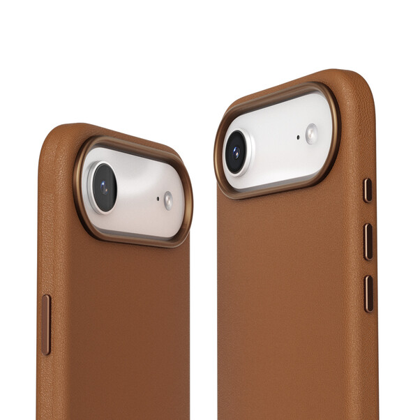 Sie sehen das Produktbild 02 von Vonmählen Kunstleder-Case für iPhone 17 Air, braun Vonmählen Kunstleder-Case für iPhone 17 Air, braun