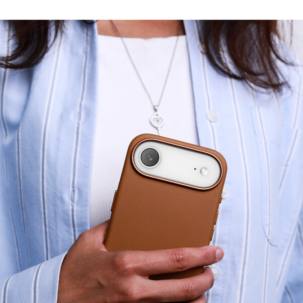 Vonmählen Kunstleder-Case für iPhone Air, braun