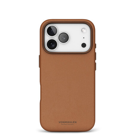 Vonmählen Kunstleder-Case für iPhone 17 Pro, braun
