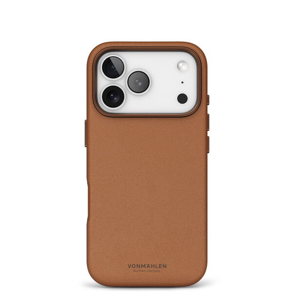 Vonmählen Kunstleder-Case für iPhone 17 Pro, braun