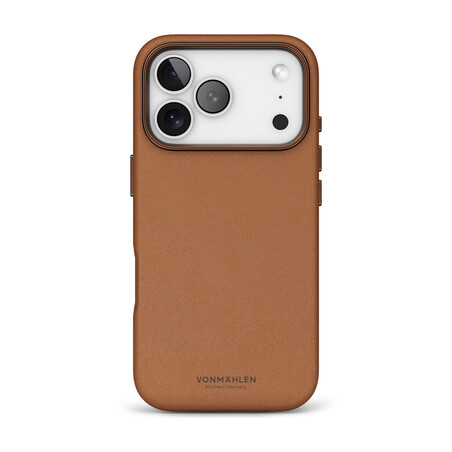 Vonmählen Kunstleder-Case für iPhone 17 Pro Max, braun