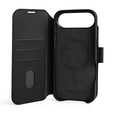 Vonmählen Kunstleder-Folio für iPhone Air, schwarz