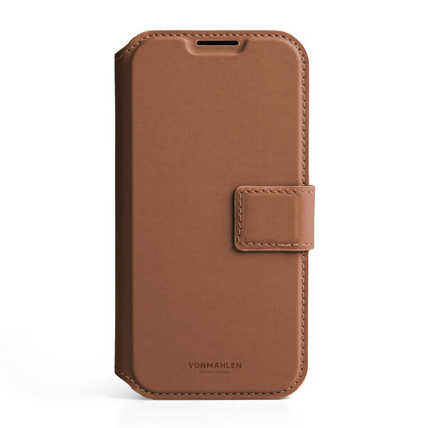 Vonmählen Kunstleder-Folio für iPhone 17 Pro Max, braun