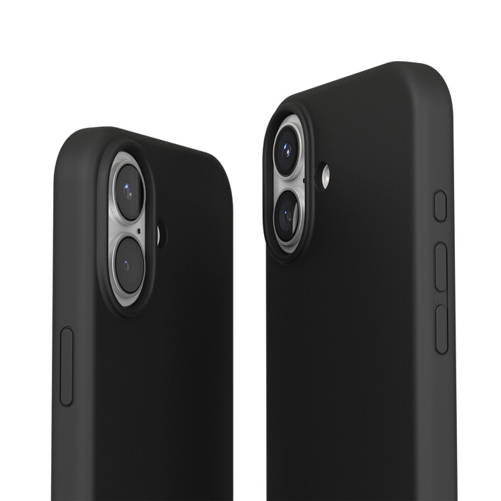 Vonmählen Silikon-Case für iPhone 17, schwarz