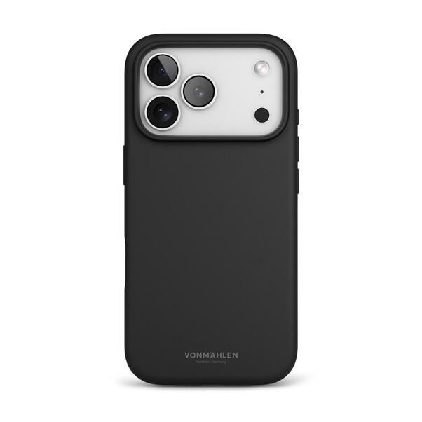 Sie sehen das Produktbild 01 von Vonmählen Silikon-Case für iPhone 17 Pro, schwarz Vonmählen Silikon-Case für iPhone 17 Pro, schwarz