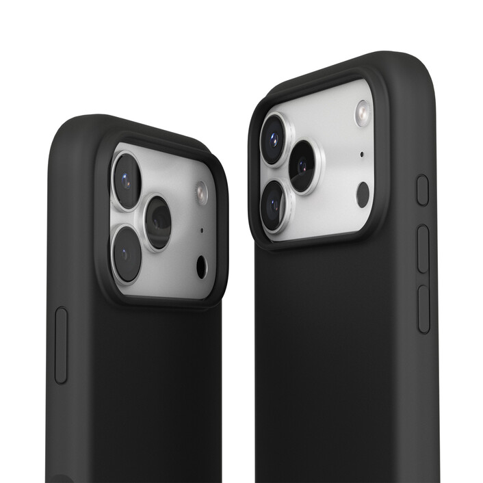 Vonmählen Silikon-Case für iPhone 17 Pro Max, schwarz