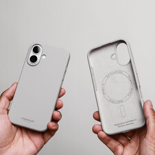 Vonmählen Silikon-Case für iPhone 17, hellgrau