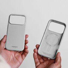 Vonmählen Silikon-Case für iPhone 17 Pro, hellgrau