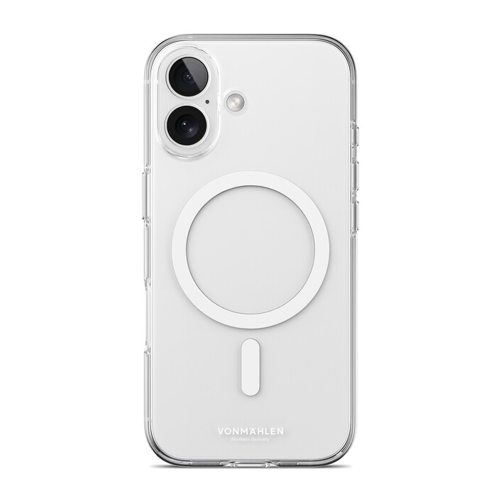 Vonmählen Transparent Case 2 für iPhone 17, weiss