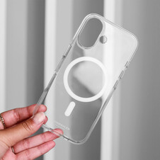 Sie sehen das Produktbild 04 von Vonmählen Transparent Case 2 für iPhone 17, weiss Vonmählen Transparent Case 2 für iPhone 17, weiss