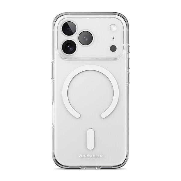Vonmählen Transparent Case 2 für iPhone 17 Pro, weiss