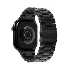 Vonmählen Gliederarmband 2 für Apple Watch 44/45/46/49mm, schwarz
