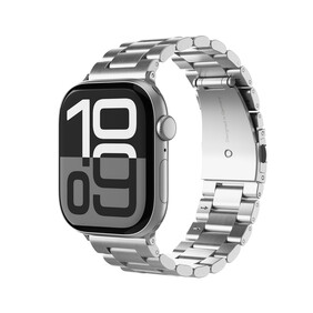 Vonmählen Gliederarmband 2 für Apple Watch 44/45/46/49mm, silber