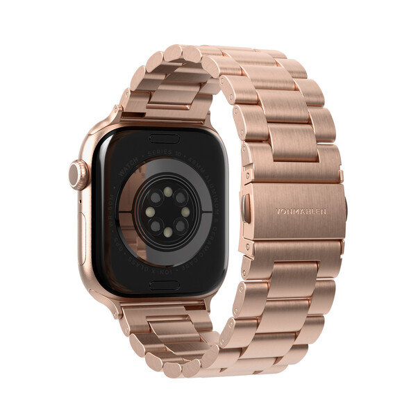Vonmählen Gliederarmband 2 für Apple Watch 44/45/46/49mm, rosegold