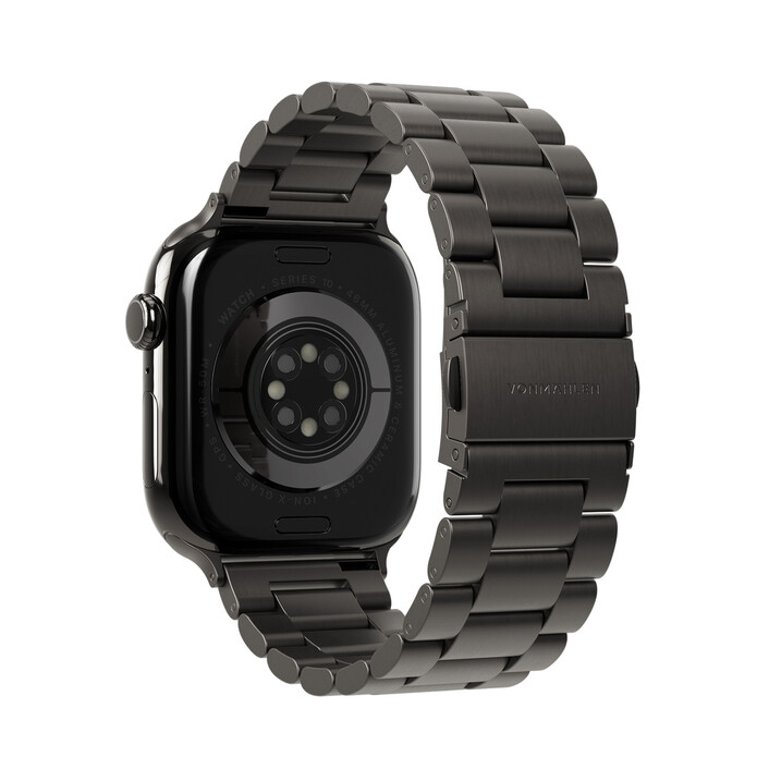 Vonmählen Gliederarmband 2 für Apple Watch 44/45/46/49mm, granitgrau