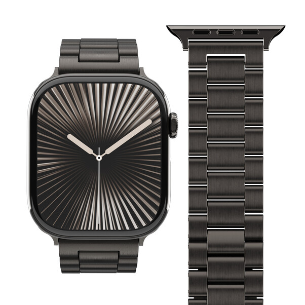 Vonmählen Gliederarmband 2 für Apple Watch 44/45/46/49mm, granitgrau