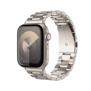 Sie sehen das Produktbild 01 von Vonmählen Gliederarmband 2 für Apple Watch 44/45/46/49mm, champagne Vonmählen Gliederarmband 2 für Apple Watch 44/45/46/49mm, champagne