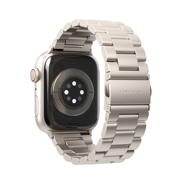 Vonmählen Gliederarmband 2 für Apple Watch 44/45/46/49mm, champagne