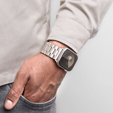 Vonmählen Gliederarmband 2 für Apple Watch 44/45/46/49mm, champagne
