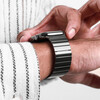 Vonmählen Edelstahl Gliederarmband Pro für Apple Watch 44/45/46/49mm, granitgrau