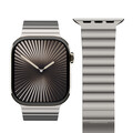 Vonmählen Edelstahl Gliederarmband Pro für Apple Watch 40/41/42mm, wüstensand