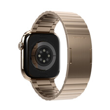 Vonmählen Edelstahl Gliederarmband Pro für Apple Watch 44/45/46/49mm, gold