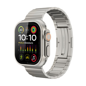Vonmählen Titan Gliederarmband Pro für Apple Watch 44/45/46/49mm, beige
