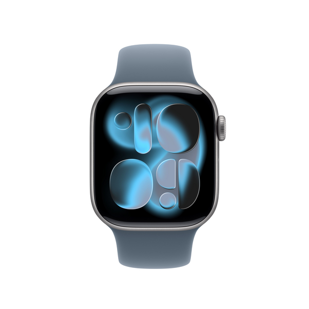 42 mm Sportarmband Maritimblau - S/M