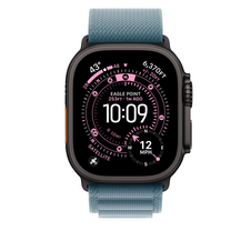 49 mm Alpine Loop Hellblau - Large - Titan Schwarz