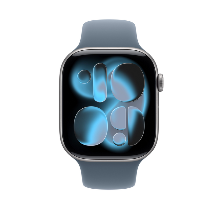 46 mm Sportarmband Maritimblau - M/L