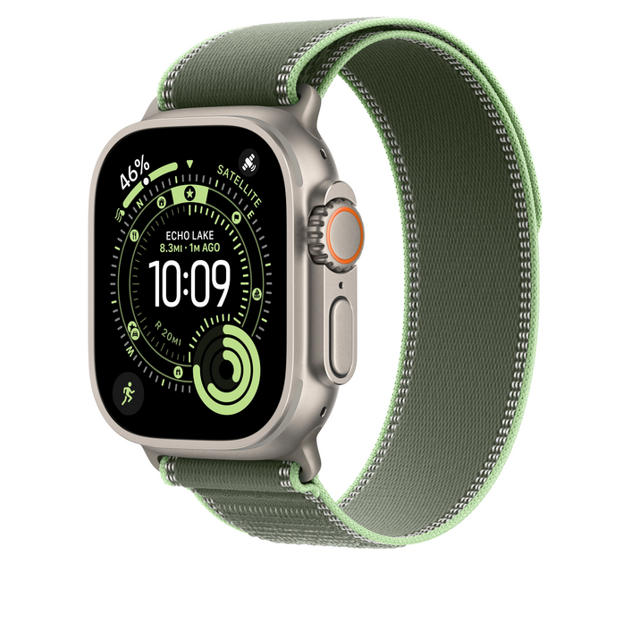 49 mm Trail Loop Grün/Neon – M/L – Titan Natur