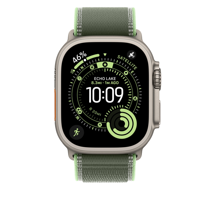 49 mm Trail Loop Grün/Neon – M/L – Titan Natur