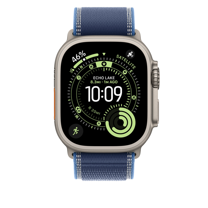 49 mm Trail Loop Blau/Hellblau – M/L – Titan Natur