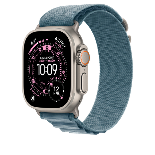 49 mm Alpine Loop Hellblau - Small - Titan Natur