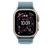 49 mm Alpine Loop Hellblau - Medium - Titan Natur