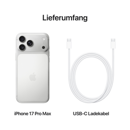 iPhone 17 Pro Max 512 GB Silber